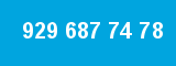 929 687 74 78 929 687 74 78